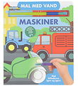Alvilda Värityskirja - Maalaa vedellä - Koneet