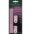 Faber-Castell Pencil set - Sleeve - 5 Parts - Pink
