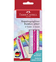 Faber-Castell Glitter Mukulat - 2 kpl. - Rainbow