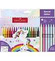 Faber-Castell Markers - 24 pcs - Unicorn Pastel