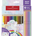 Faber-Castell Colouring Pencils - 24 pcs Unicorn Pastel