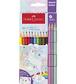Faber-Castell Colouring Pencils - 13 pcs - Unicorn Pastel
