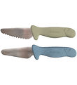 Filibabba Knife set for kids - 2-Pack - Blue/Green