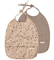 Filibabba Lätzchen m. Tasche - PU - 2er-Pack - Little Wonders/Wa