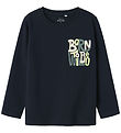 Name It Blouse - NmmVux - Dark Sapphire/Born To Be Wild