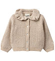 Sofie Schnoor Cardigan - Knitted - Wool - Ecru Melange