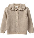 Sofie Schnoor Cardigan - Knitted - Wool - Ecru Melange