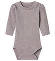 Name It Bodysuit L/æ - NbfSiclo - Elderberry