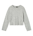 LMTD Blouse - Knitted - NlfLodet - Grey Melange