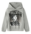 Name It Kapuzenpullover - NkfOxara Wednesday - Grey Melange