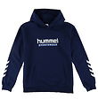 Hummel Kapuzenpullover - hmlJr Logo Hoodie - Dress Blue