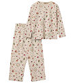 Wheat Schlafanzug - 2-teilig - Mila - Offwhite Holiday