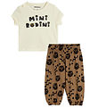 Mini Rodini Katter Baby Set - Offwhite