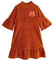 Mini Rodini Kleid - Cord - Katzen - Braun