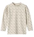 Fliink Blouse - Kelly Puff - Sandshell w. Bows