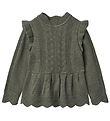 Fliink Blouse - Knitted - Alilly Peplum - Beetle