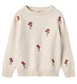 Fliink Blouse - Knitted - Benna Mushroom - Sandshell