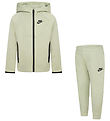 Nike Sweat Set - Cardigan/Sweatpants - Olive Aura