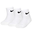 Nike Socken - 3er-Pack - Rutschfest - Weiß