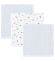 Pippe Hydrofiele Doek - 3-pack - 65x65 cm - Metaal Mint