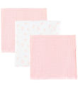 Pippi Spucktücher - 3er-Pack - 65x65 cm - Verschleiert Rose