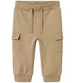 Name It Joggingbuxur - NbmSolly - Weathered Teak