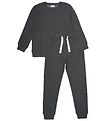 Minymo Sweat Set - Dark Grey Melange