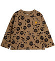 Mini Rodini Blouse - Squiggly Cats - Brown