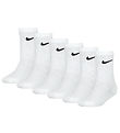 Nike Socks - 6-Pack - White