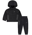 Nike Sweat Set - Tech - Cardigan/Sweatpants - Black