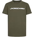 Jordan T-shirt - Medium+ Olive w. Print