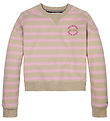 Tommy Hilfiger Bluse - New York - Classic+ Beige Pink Sugar Stre