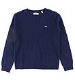 GANT Bluse - Strick - Wolle - Shield - Evening Blue