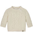Calvin Klein Bluse - Strick - Zopfmuster - Turteltaube