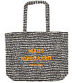 Mads Nørgaard Shopper - Recycled Boutique Athene - Scribble Blac