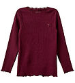 Sofie Schnoor Blouse - Rib - Ramitask - Burgundy