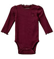 Sofie Schnoor Samfella L/æ - Rib - Dictesb - Burgundy