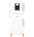 MaMaMeMo Refrigerator/Freezer w. Ice machine - White