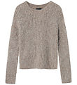 LMTD Blouse - Knitted - NlfNuluis - Peyote/WITH SEQUINS