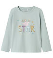 Name It Blouse - NmfVix - Gray Mist/Just Be A Star