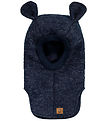 Mikk-Line Balaclava - Wool - Blue Nights w. Ears