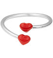 Design Letters Ring - Little BIG Love - Silver/Red