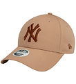 New Era Cap - 9Forty - New York Yankees - Metallic - Beige