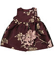 MarMar Dress - Daelyna - Deep Mulberry Jacquard