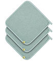Lässig Waschlappen - 3er-Pack - Minze