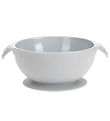 Lässig Bowl w. Suction Cup - Grey