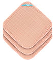 Lässig Þvottastykki - Múslín - 3 Pakki - Light Pink
