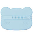 We Might Be Tiny Snackbox - Bear - Silicone - Powder Blue