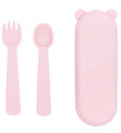 We Might Be Tiny Besteck - Feedie - Silikon - Powder Pink