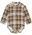 Hust and Claire Shirt Bodysuit L/æ - Buoy - Fossil